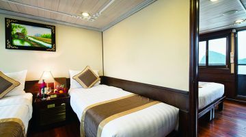 Connecting Deluxe Ocean view cabin