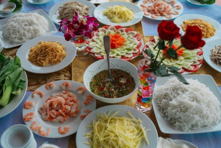 Great food on boat